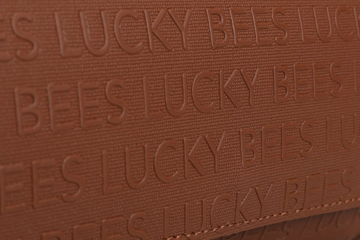 Lucky Bees Bolso Bandolera 1283 - Tostado